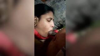 Innocent desi woman sucks and fucks in homemade porn