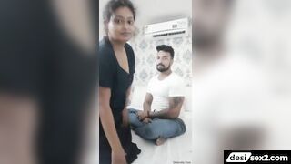 Tanker boobs bhabhi hot sex clip with lover