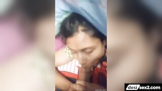 Village sister sucking big cock