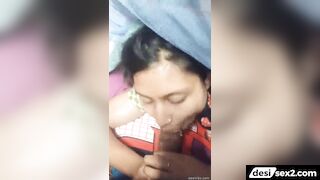 Village sister sucking big cock