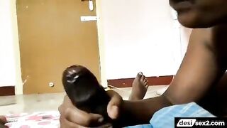 Marathi callgirl aunty sucking black lund