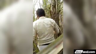 Desi bhauji caught fucking in sugarcane field