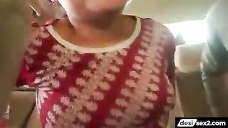 Haryana aunty romantic sex with driver