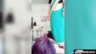 Desi bbw bhabhi ne devar ko bhosda chataya!