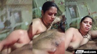 Desi milf romantic time with partner