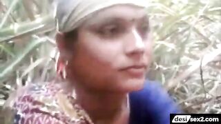 Bihari labour lady full sex in sugarcane farm