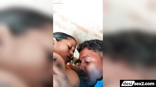 Desi village aunty boobs sucking and hot romance video